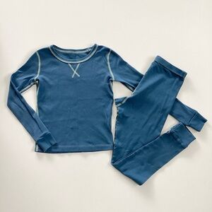 Pact Blue Pajama Set